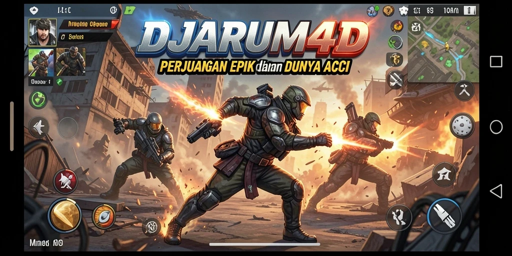 Tangkapan layar menampilkan aksi mendebarkan gameplay DJARUM4D.