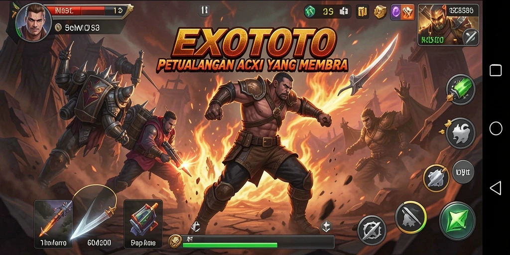 Gameplay seru dan menegangkan dari EXOTOTO.