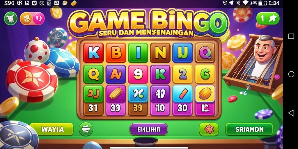 Tampilan gameplay Bingo yang seru dan interaktif di S80.